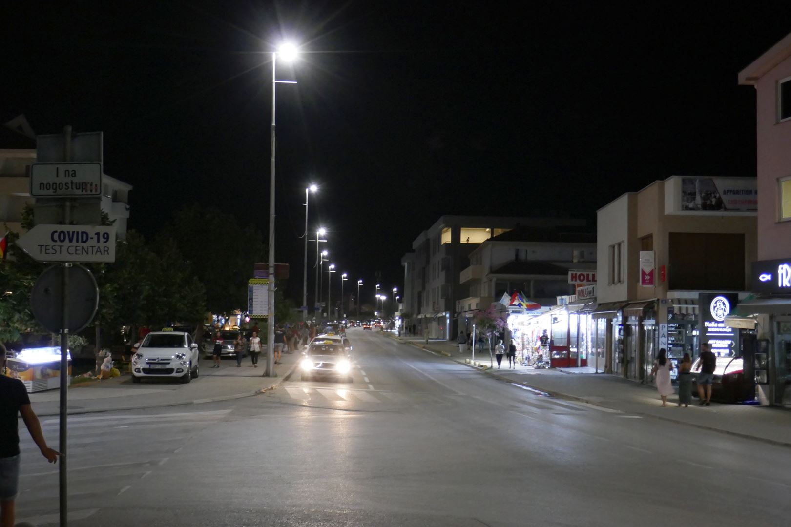 Medjugorje ponoči